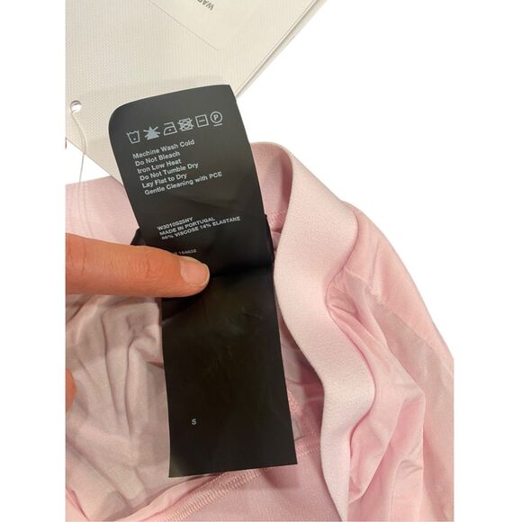 WARDROBE.NYC Sheer Tube MIDI Skirt in Blush Size Small NWT Small Discoloration - Picture 9 of 13